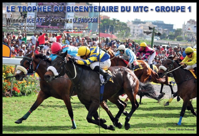 Il Saggiatore V/S Ice Axe- First Poster photo by Diksh Potter- Racetime No.606 16th Meeting- Saturday 7 July 2012